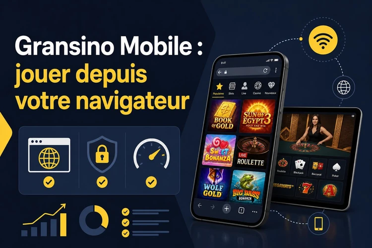 Gransino Mobile: jouer depuis votre navigateur