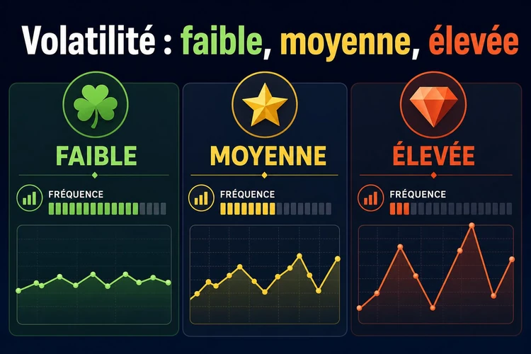 Volatilité: faible, moyenne, élevée