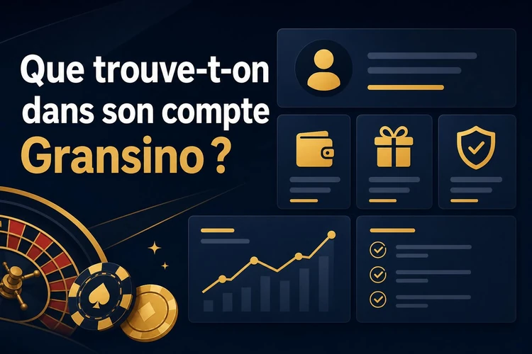 Que trouve-t-on dans son compte Gransino?